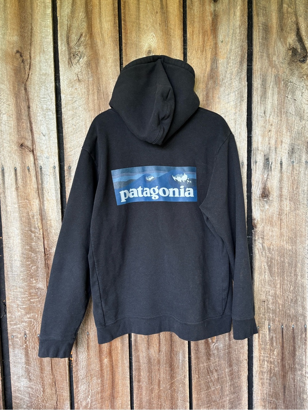 Patagonia Uprisal Hoodie Women's XXL Men's XL Black Pullover Sweatshirt Logo